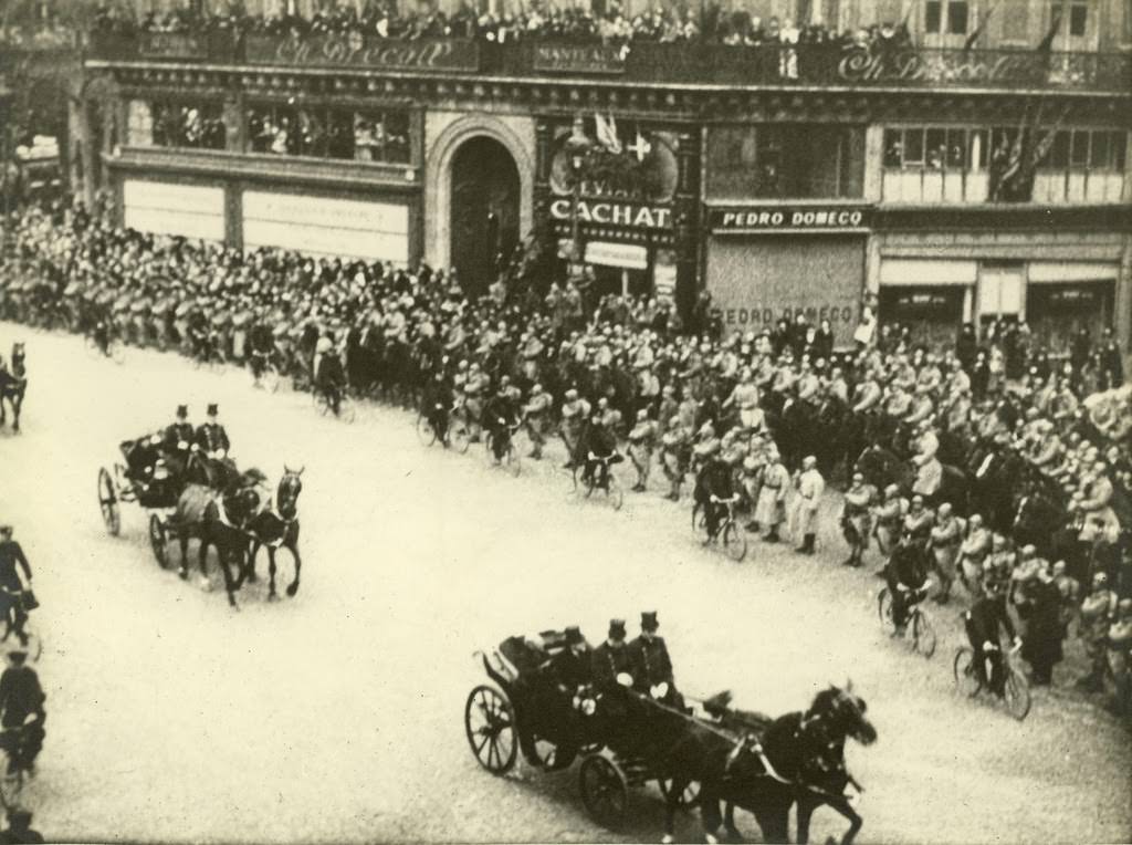 Rare Photos of Woodrow Wilson at the Paris Peace Conference, 1919