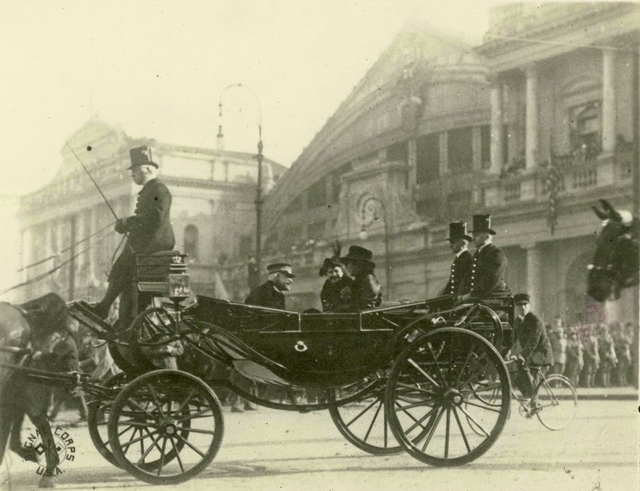 Wilson traveling through Paris, France.