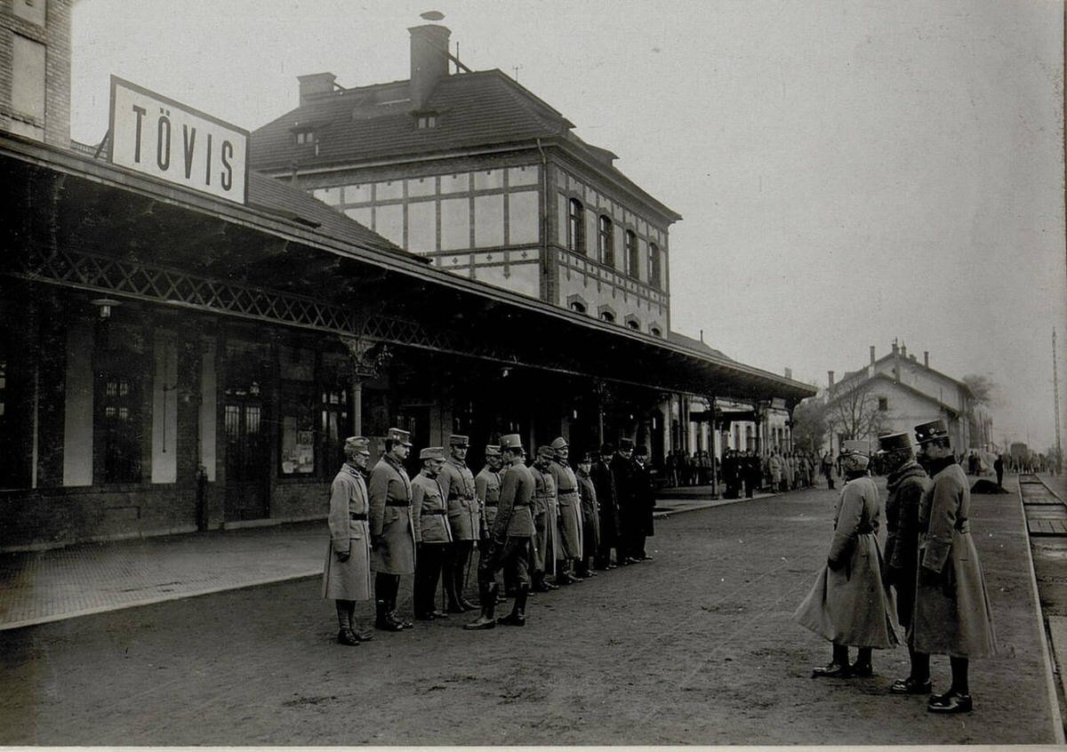 Journey from Teiuș to Sibiu, Romania, 1916
