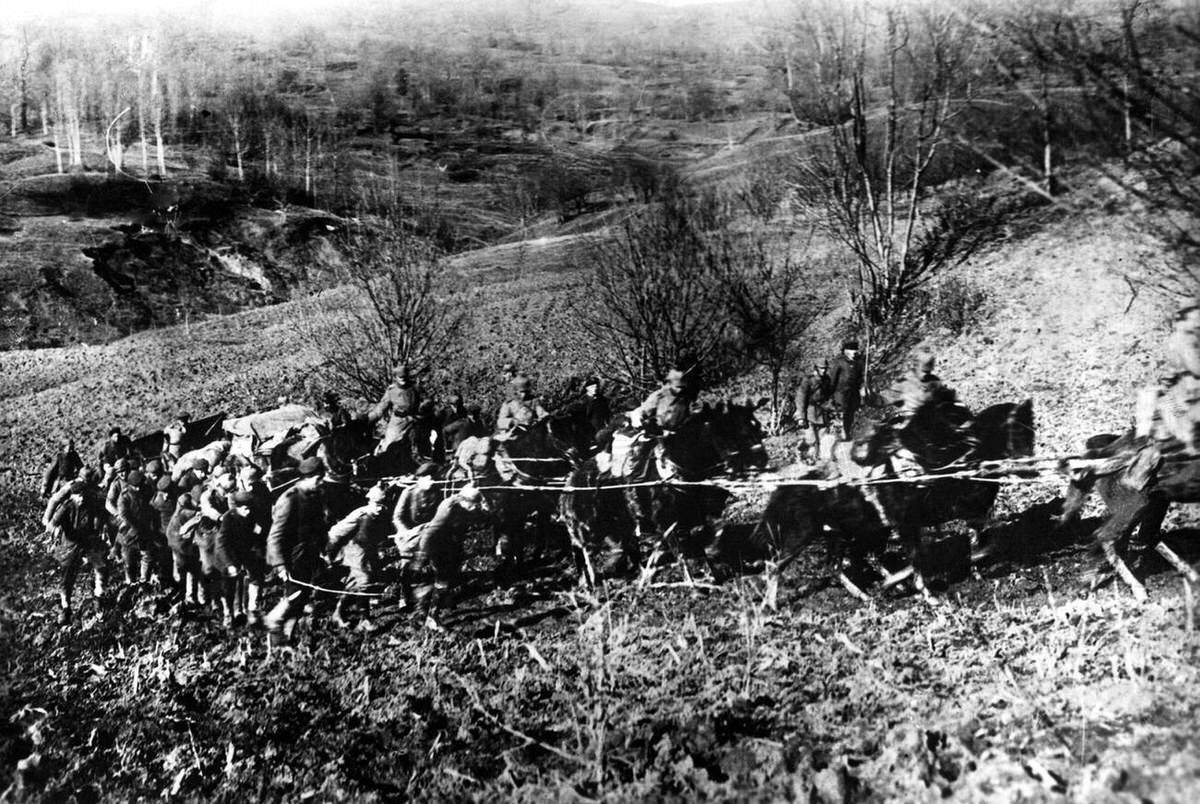 German artillery, 1917