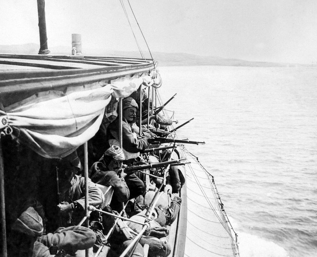 Gallipoli campaign offensive, 1915