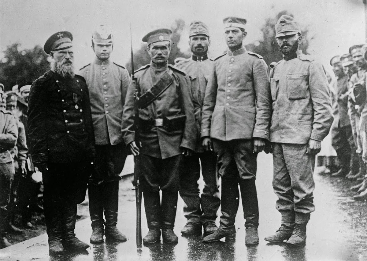 German and Austrian prisoners of war in Russia, 1914
