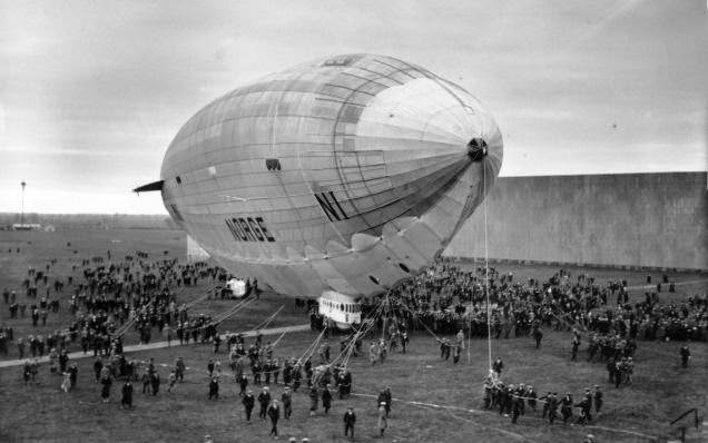 Norge airship designed by Umberto Nobile, 1924