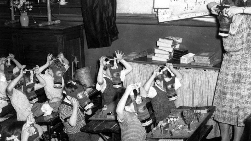 British Schoolchildren World War II