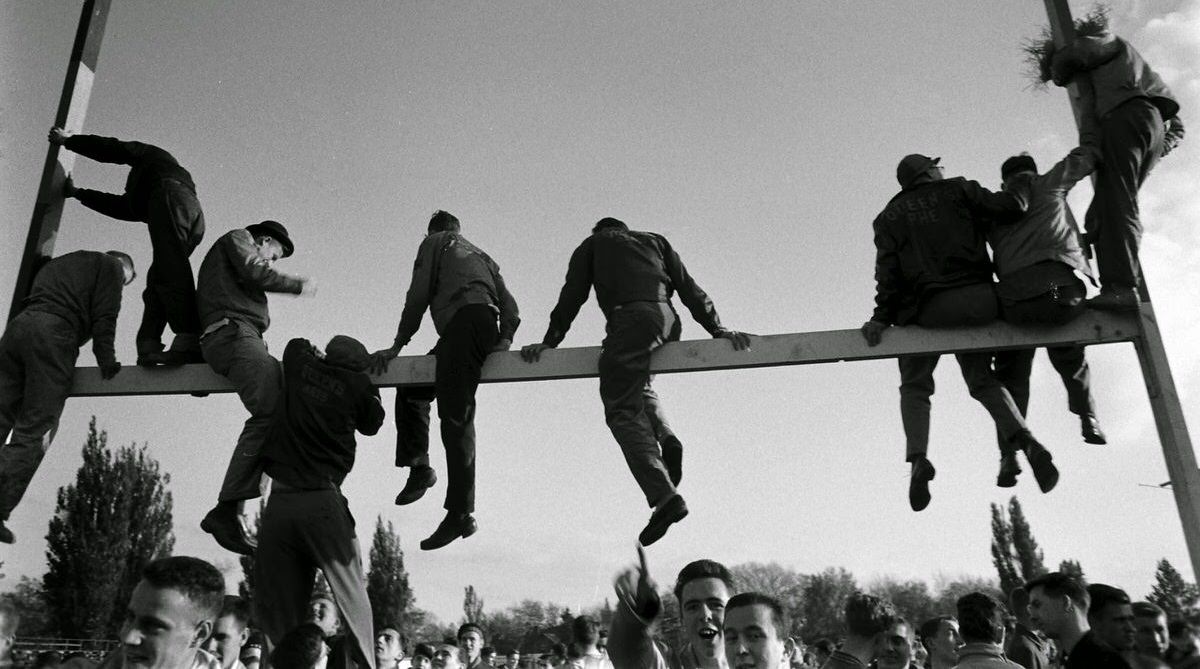 Canadian Students 1954 Football Victory