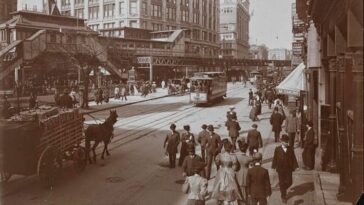 Carts and Wagons in New York City Streets