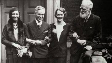 Charlie Chaplin Hanging out with Icons