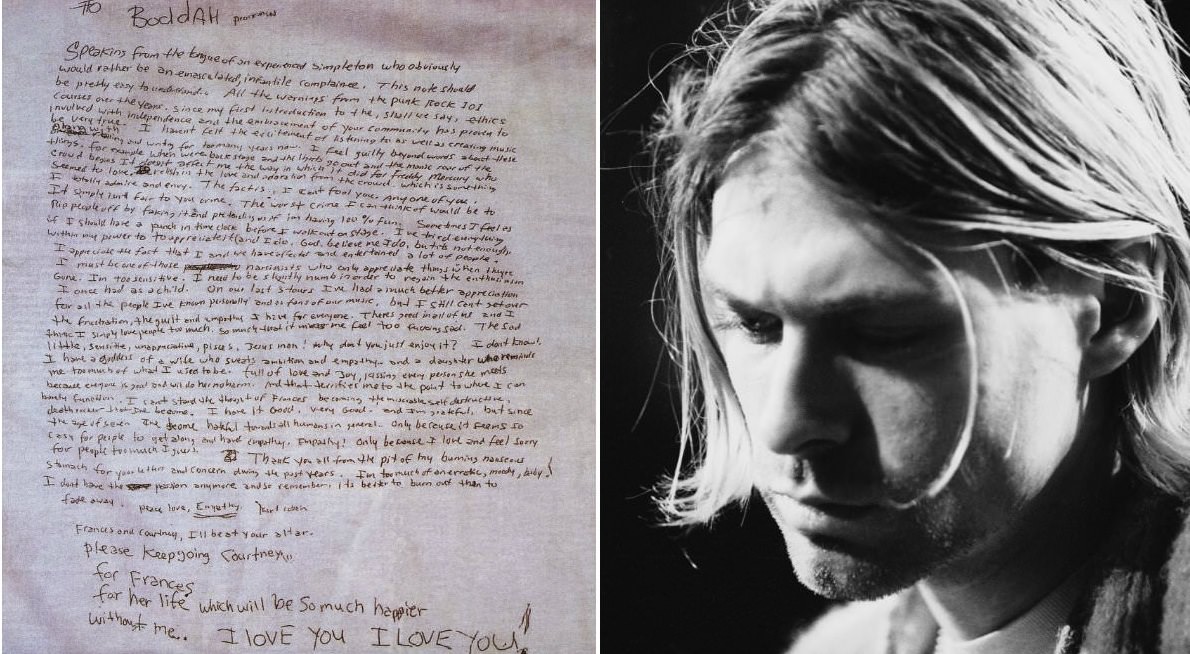 Kurt Cobian Suicide Note