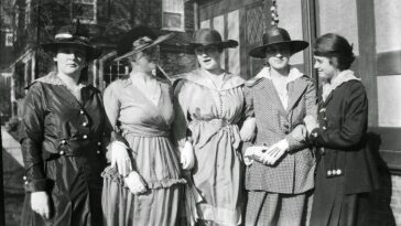 Lakewood female Students 1914-1918