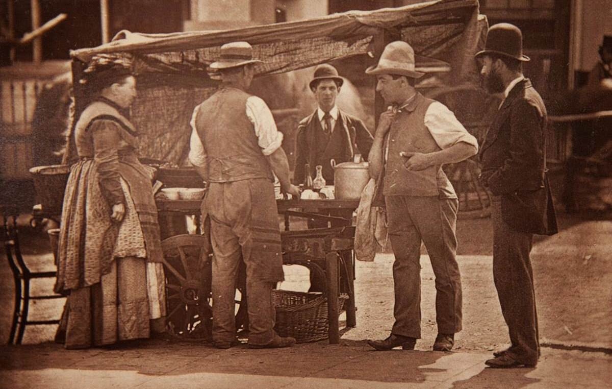 London Street Life Late 19th Century