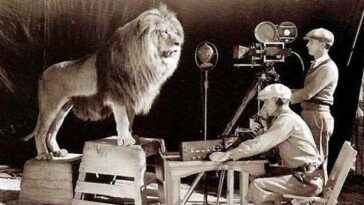 MGM Lion behind-the-scenes
