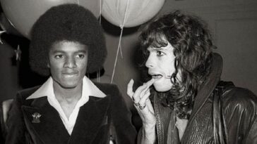 Michael Jackson Hanging Out with Friends