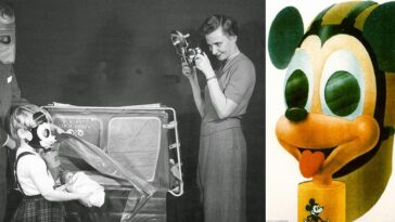 Mickey Mouse gas mask WWII