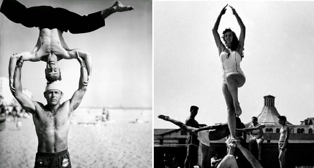 Muscle Beach 1954