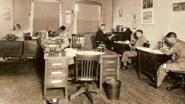 Office Life 1920s