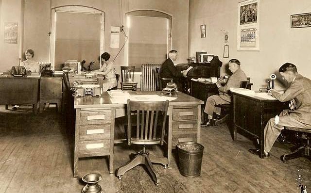 Office Life 1920s