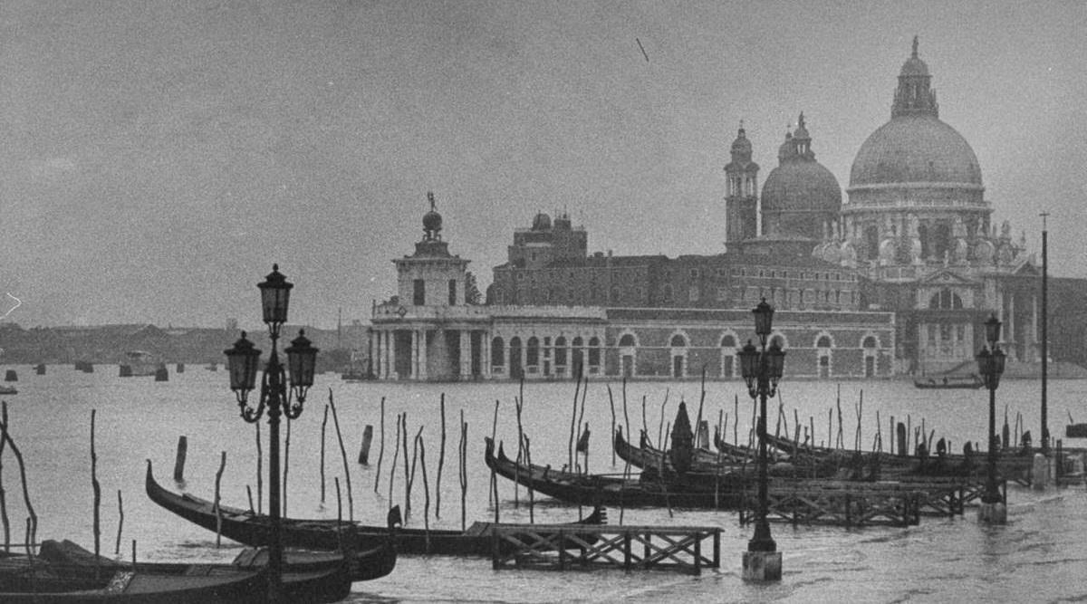 Rainy Day Venice December 1952
