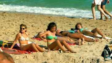 Teenagers on Beaches of Florida 1980s