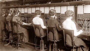Women Telephone Operators