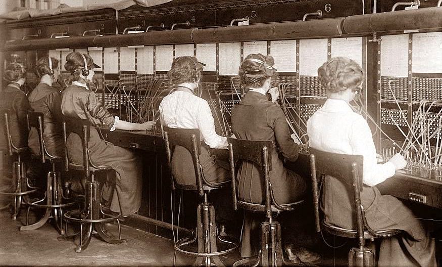 Women Telephone Operators
