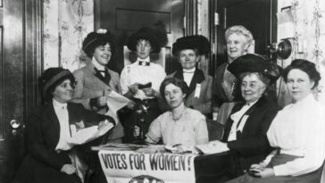 Women Voting through the years