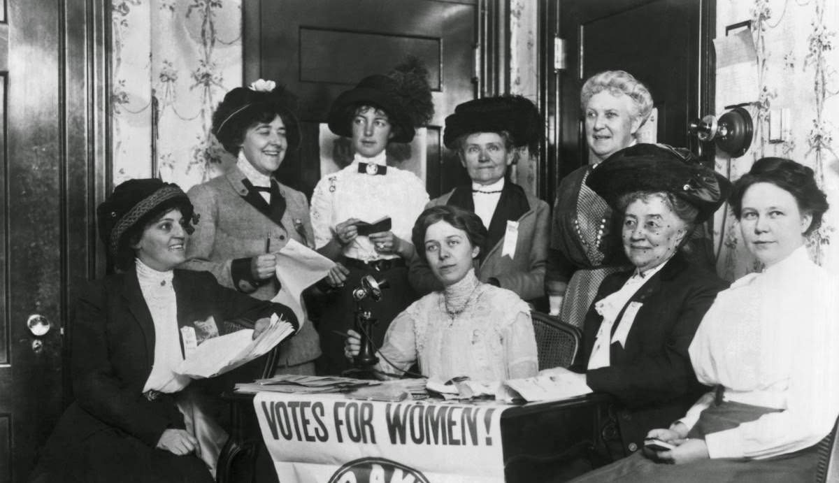Women Voting through the years