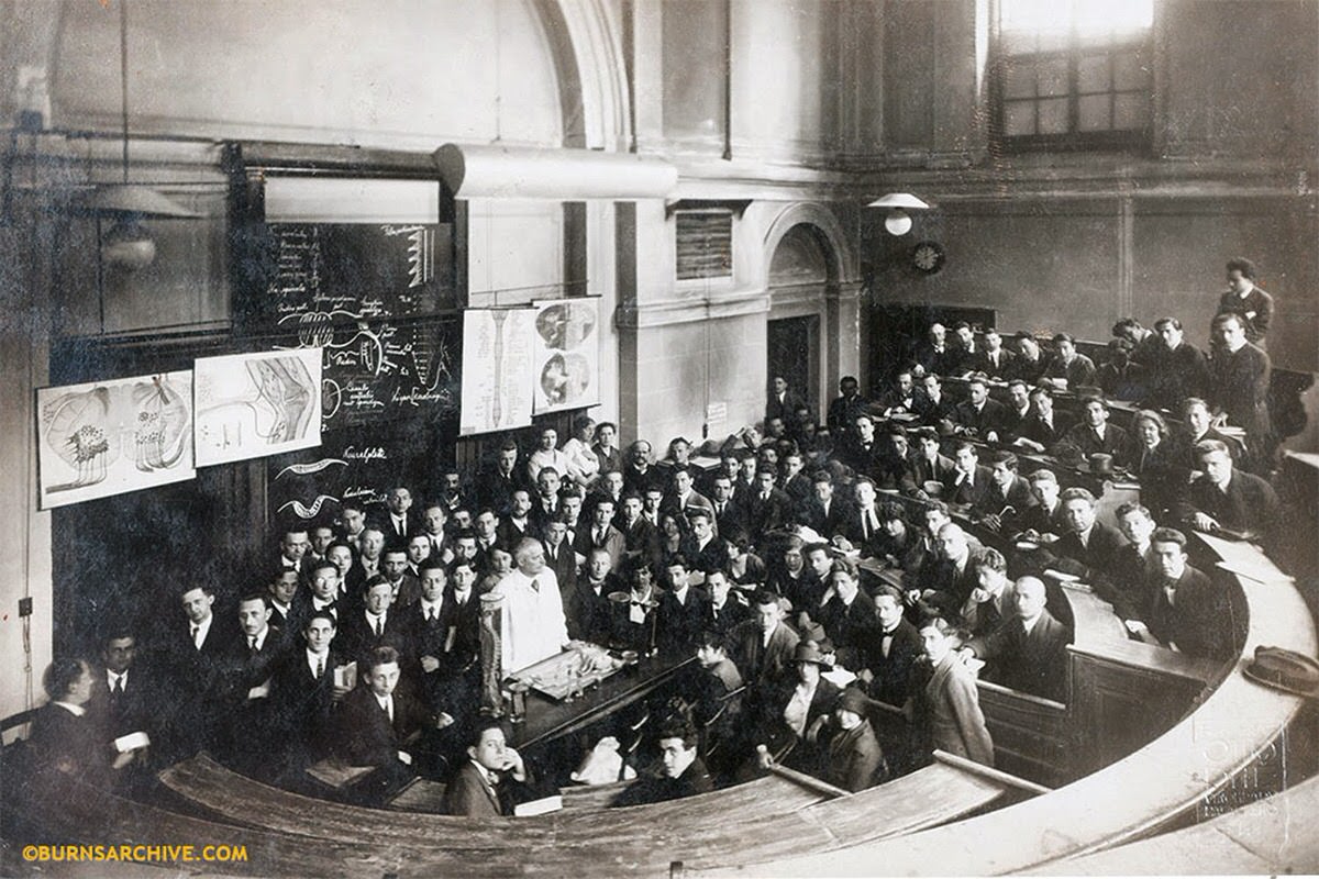 Anatomy Class, 1910.