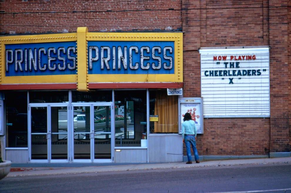 Movie theatre, Berlin, New Hampshire, 1973