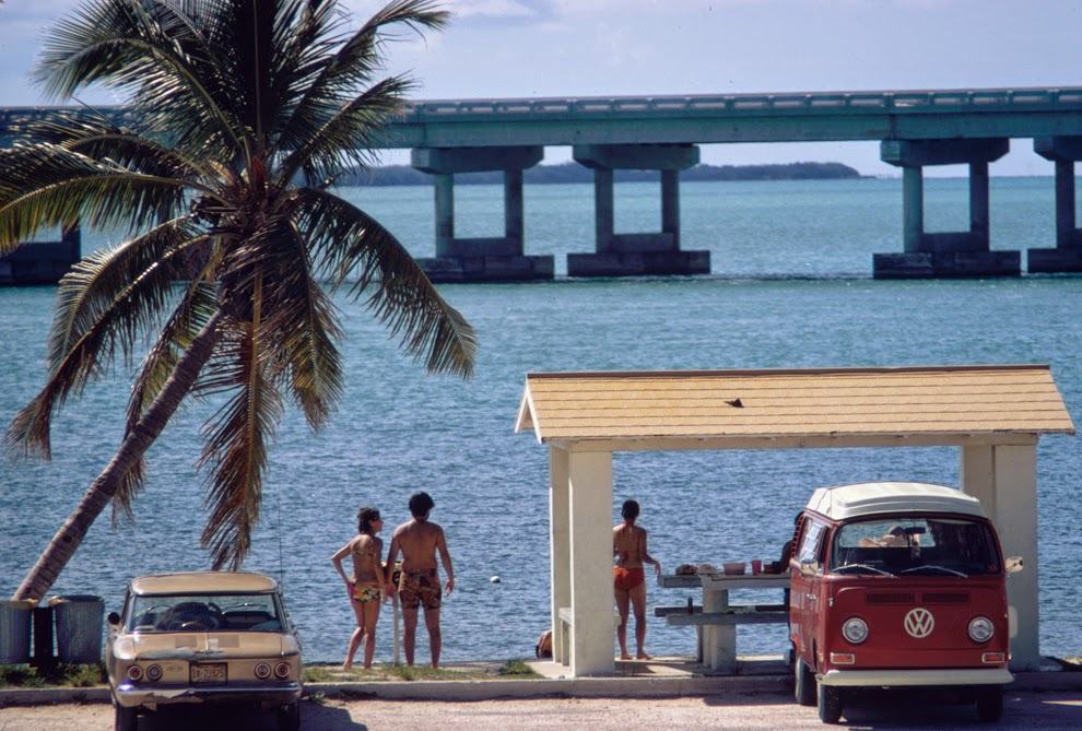 Bahia Honda State Park, on Bahia Honda Key, Florida, 1973