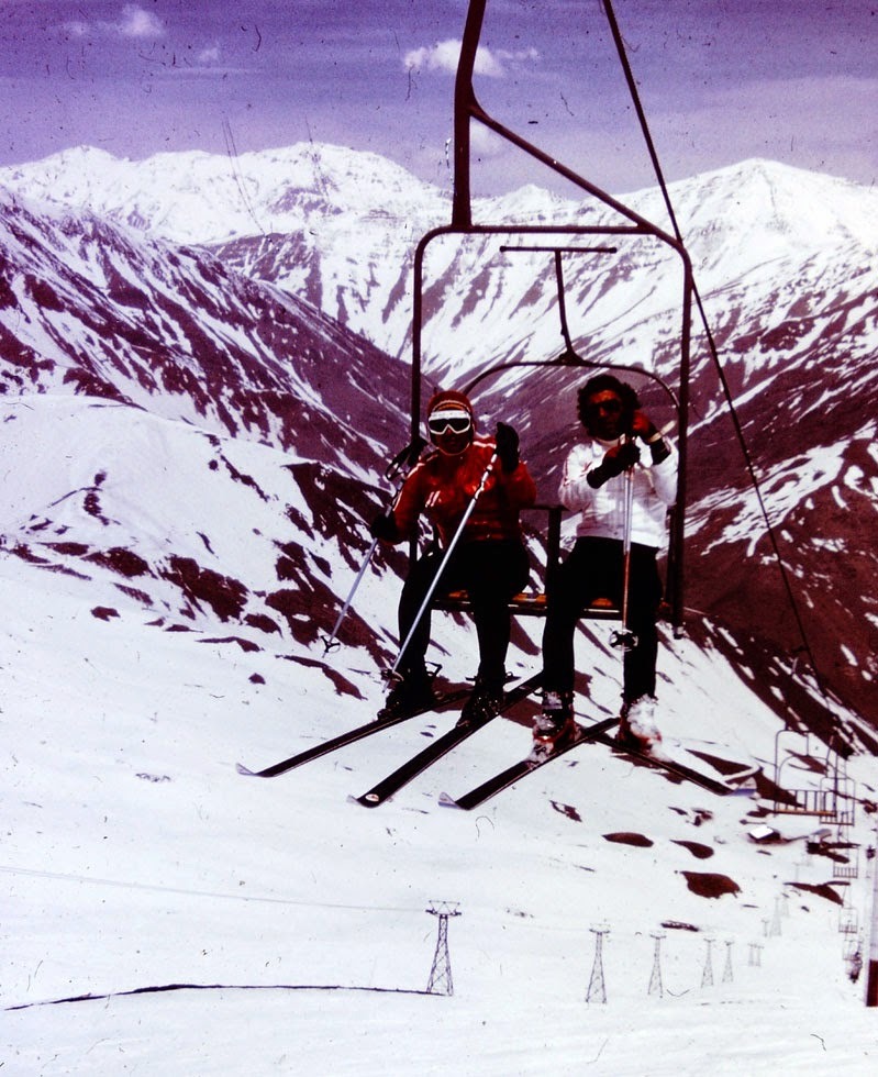 A ski resort outside of Tehran.