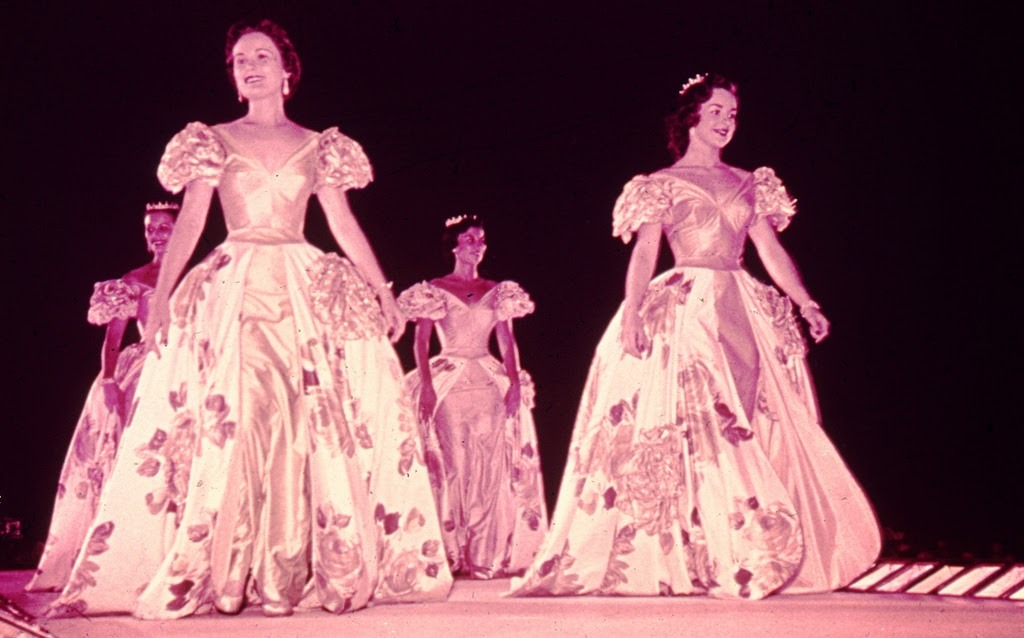 Color Photographs Capture the 1957 Miss America Contest