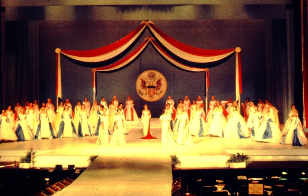 Color Photographs Capture the 1957 Miss America Contest
