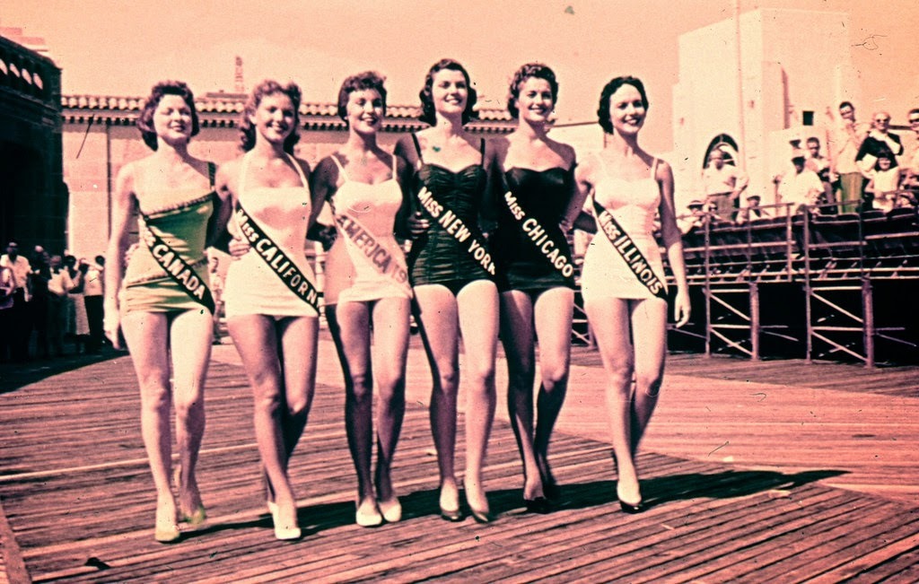 Color Photographs Capture the 1957 Miss America Contest