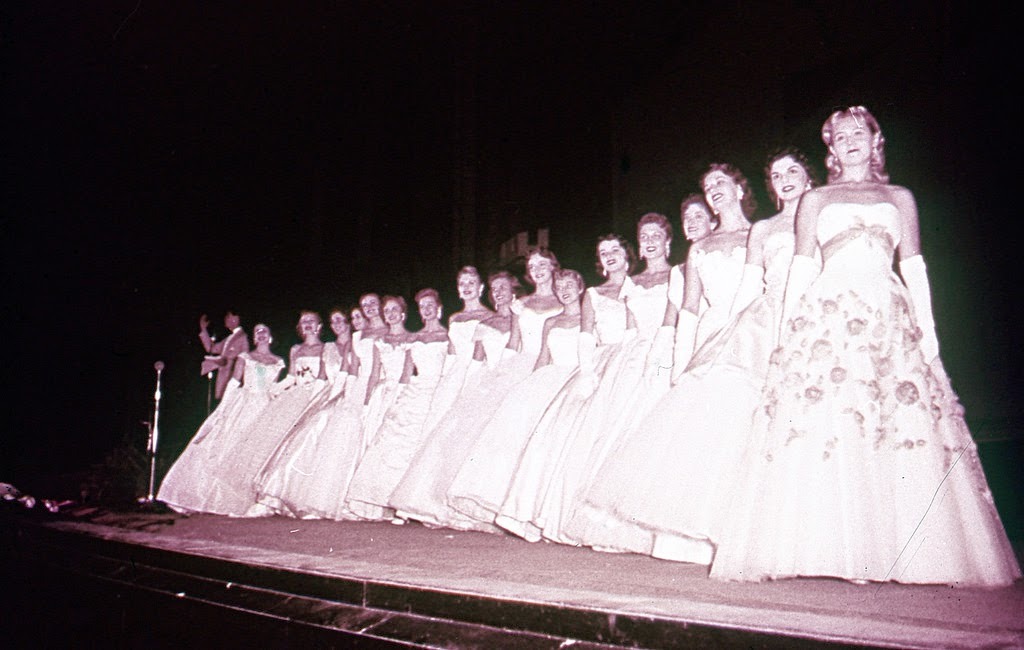 Color Photographs Capture the 1957 Miss America Contest