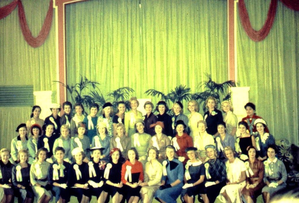 Color Photographs Capture the 1957 Miss America Contest
