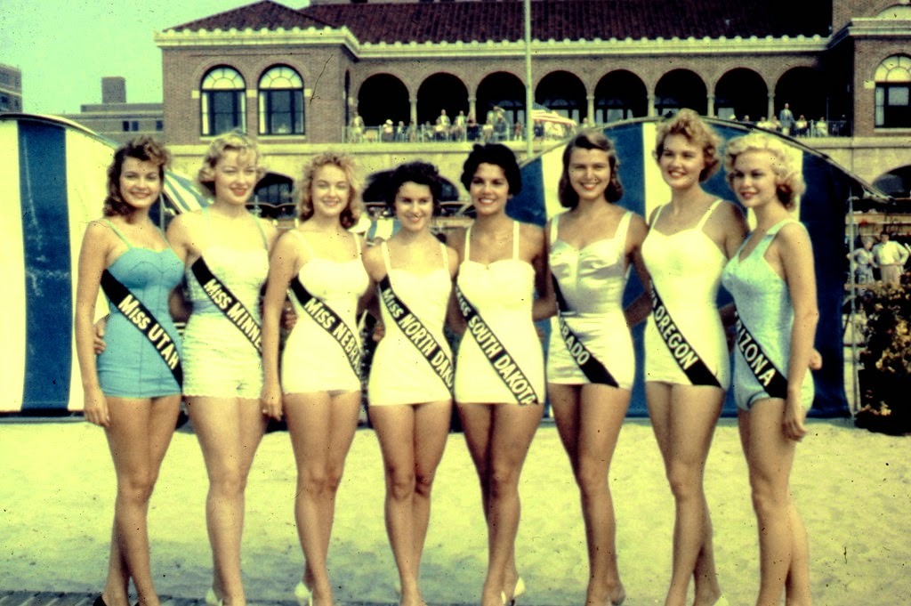 Color Photographs Capture the 1957 Miss America Contest
