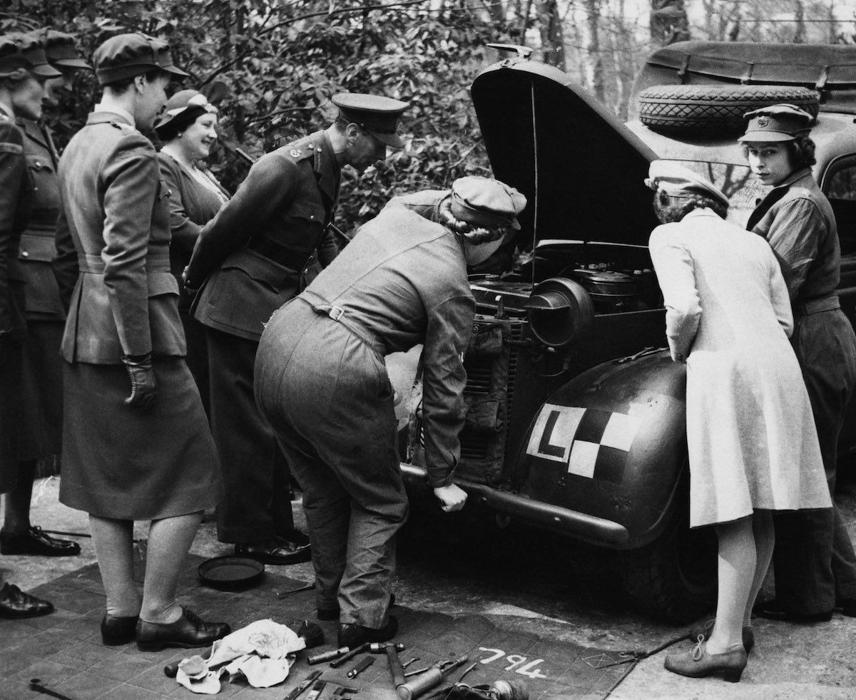 When the Queen Was a WWII Truck Driver
