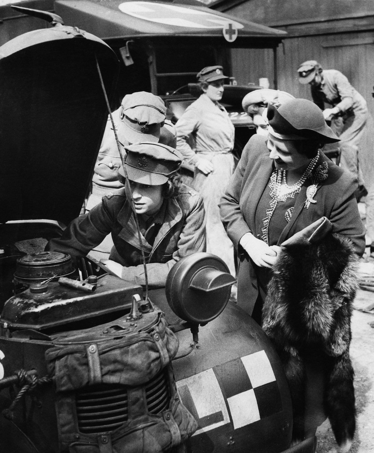 When the Queen Was a WWII Truck Driver