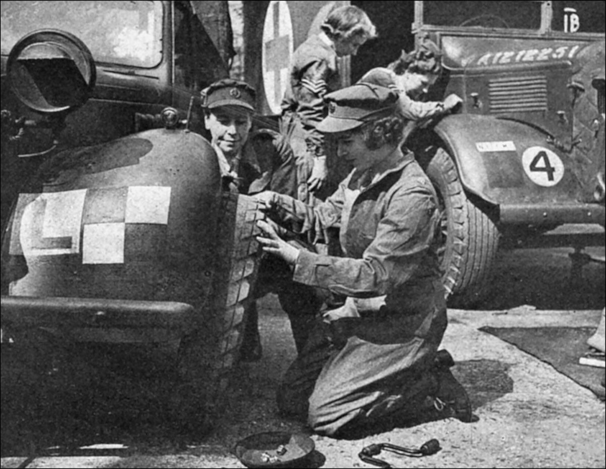 When the Queen Was a WWII Truck Driver