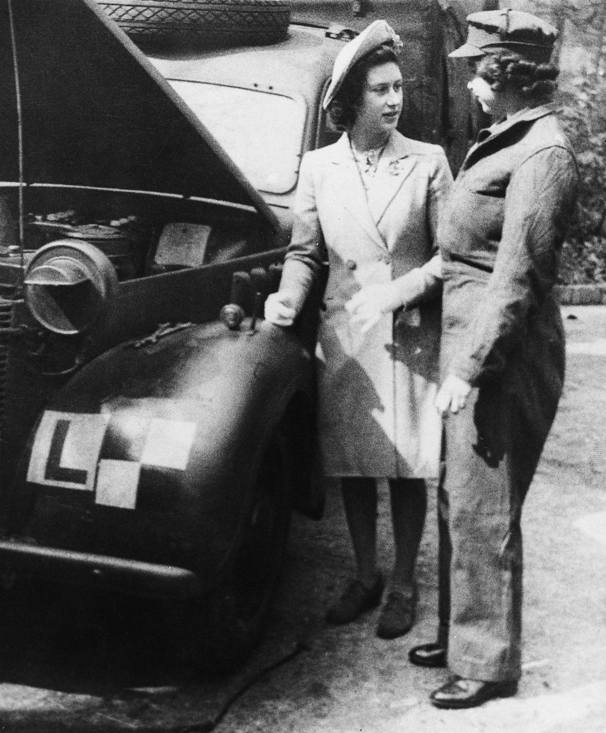 When the Queen Was a WWII Truck Driver