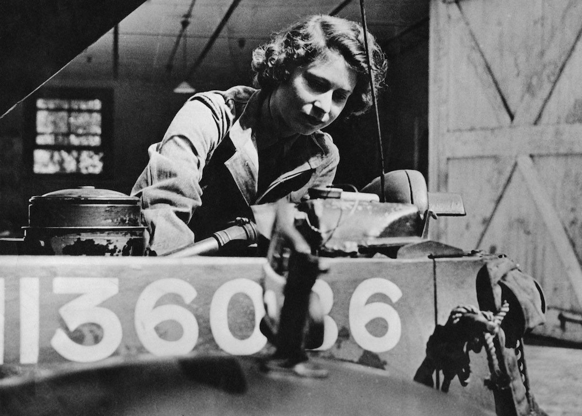 When the Queen Was a WWII Truck Driver