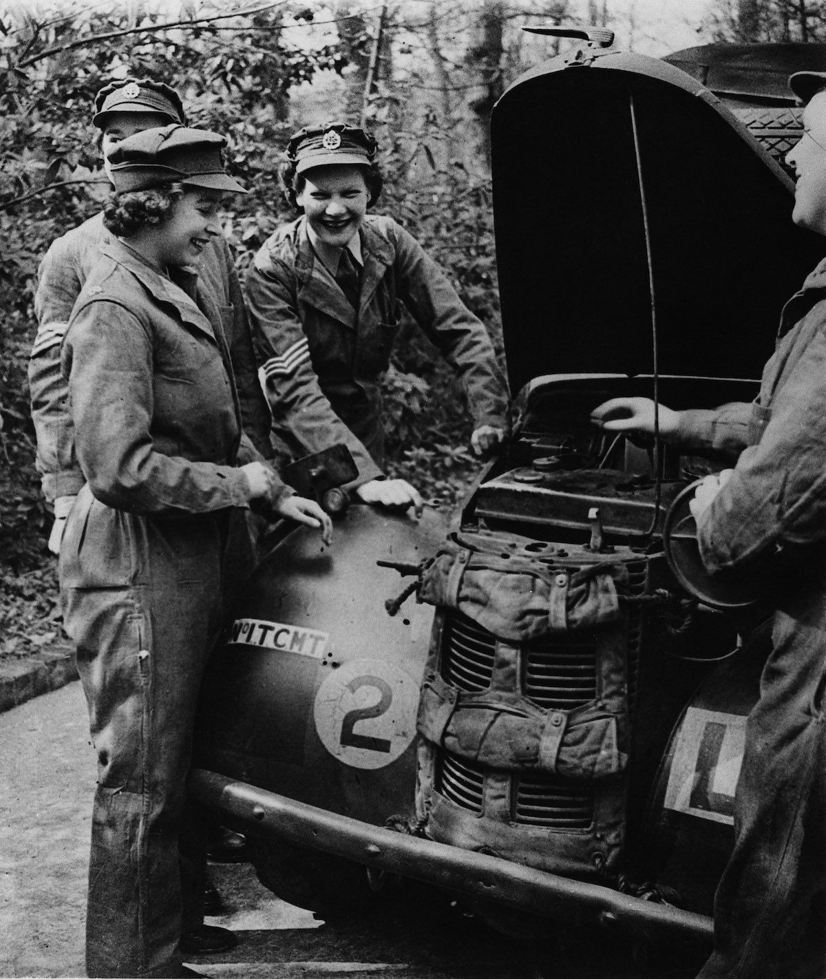 When the Queen Was a WWII Truck Driver