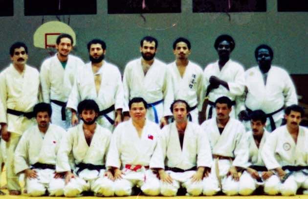 Osama Bin Laden dressed in his judo gi in Riyadh, as identified by Taiwanese judo coach Jimmy Wu