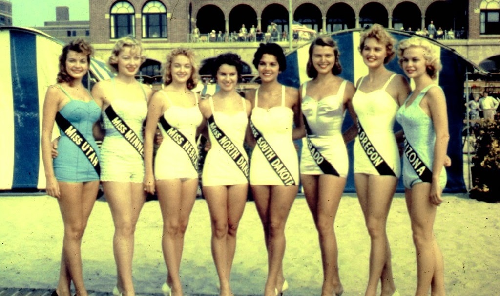 Color Photographs Capture the 1957 Miss America Contest