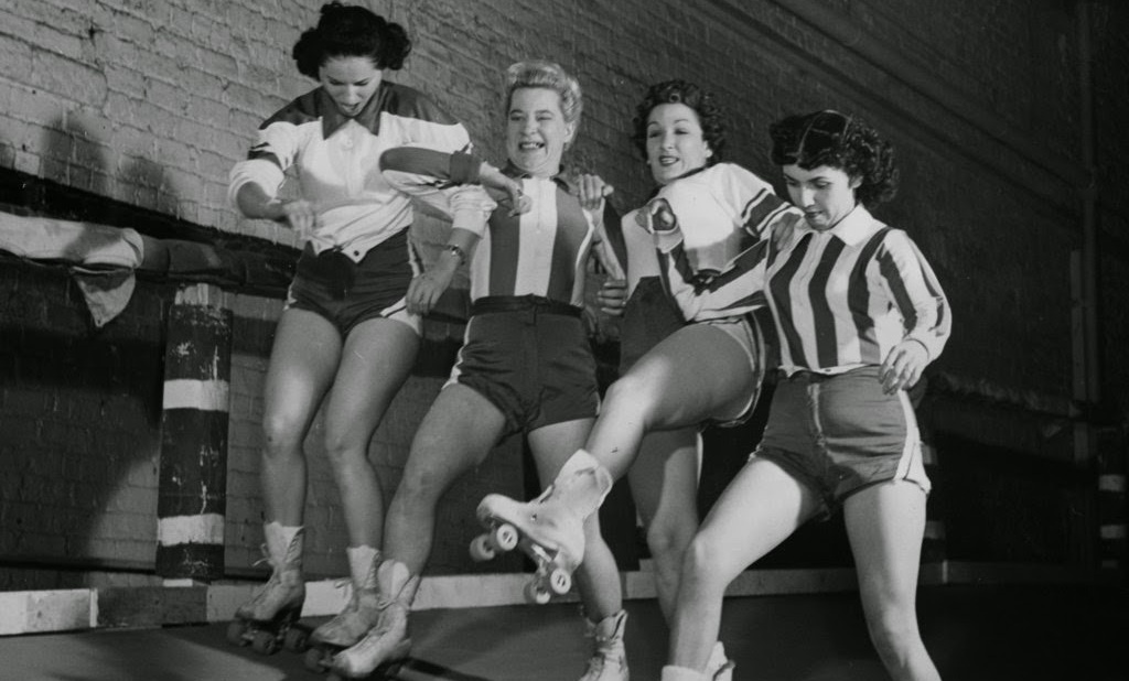 The Bruising History of Vintage Roller Derby: Skaters, Brawls, and Banked Tracks in Chicago