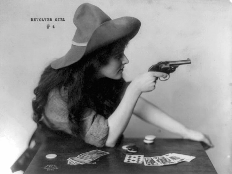 Stunning Vintage Photos of Women with their Guns from the Past