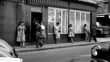 Saint Denis District of Paris 1960s