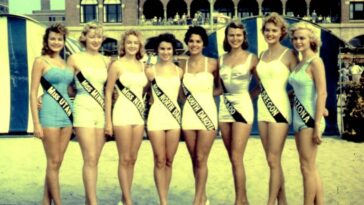 Color Photographs Capture the 1957 Miss America Contest
